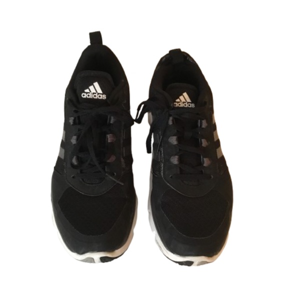 Men’s Black adidas Runners Size 10 - Picture 1 of 7
